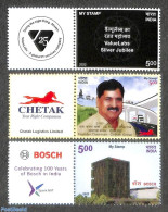 India 2022 My Stamp, 3v With Tabs, Mint NH - Ungebraucht