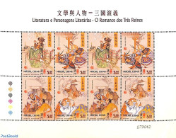 Macao 2001 Romance Of 3 Kings M/s, Mint NH - Neufs