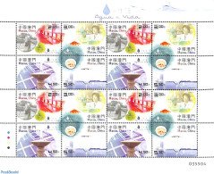 Macao 2015 Water & Life M/s, Mint NH, Nature - Water, Dams & Falls - Ungebraucht
