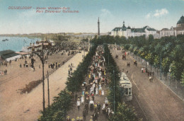 4000 DÜSSELDORF, Kaiser Wilhelm Park, Strassenbahn, Animierte Szene, 1924 - Duesseldorf