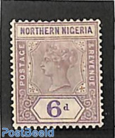 Nigeria 1900 Northern Nigeria, 6d, Stamp Out Of Set, Unused (hinged) - Other & Unclassified