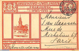 Netherlands 1926 Postcard 10c On 12.5c, Lemmer, Used Postal Stationary - Covers & Documents