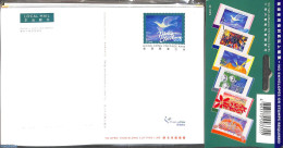 Hong Kong 1999 Postcard Set Christmas, Local (6 Cards), Unused Postal Stationary, Religion - Christmas - Brieven En Documenten