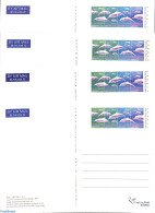 Hong Kong 1999 Postcard Set WWF (4 Cards), Unused Postal Stationary, Nature - Sea Mammals - World Wildlife Fund (WWF) - Covers & Documents