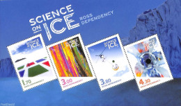 Ross Dependency 2022 Science On Ice S/s, Mint NH, Transport - Helicopters - Hubschrauber