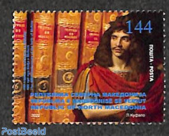 North Macedonia 2022 Miliere 1v, Mint NH, Art - Authors - Books - Schriftsteller