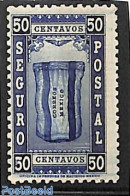 Mexico 1935 50c, Stamp Out Of Set, Unused (hinged), Post - Poste