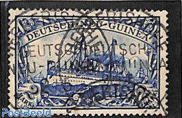 Germany, Colonies 1901 Neu-Guinea, 2M, Used, Used Stamps, Transport - Ships And Boats - Schiffe