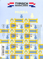 Netherlands 2023 Typical Dutch, Musea M/s, Mint NH, Art - Museums - Unused Stamps