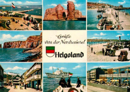 73242822 Helgoland Anlegebruecke Strand  Helgoland - Helgoland