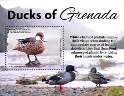 Grenada Grenadines 2022 Ducks Of Grenada S/s, Mint NH, Nature - Birds - Ducks - Grenada (1974-...)