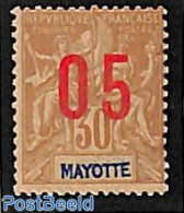 Madagascar 1912 0 5 On 30c, Stamp Out Of Set, Mint NH - Other & Unclassified