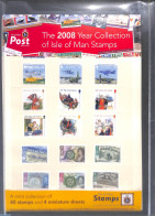 Isle Of Man 2008 Official Yearset 2008, Mint NH, Various - Yearsets (by Country) - Unclassified