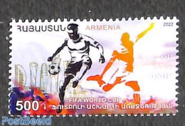 Armenia 2022 WC Football 1v, Mint NH, Sport - Football - Arménie