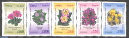 Syria 2021 Flowers 5v [::::], Mint NH, Nature - Flowers & Plants - Syrie
