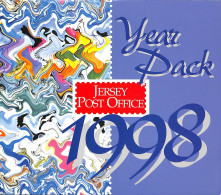 Jersey 1998 Official Yearset 1998, Mint NH, Various - Yearsets (by Country) - Non Classés