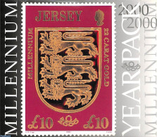 Jersey 2000 Official Yearset 2000, Mint NH, Various - Yearsets (by Country) - Non Classés