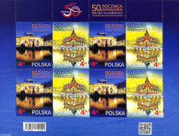 Poland 2022 Diplomatic Relations With Thailand M/s, Mint NH - Unused Stamps