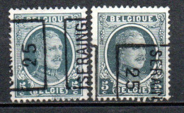 3608 Voorafstempeling Op Nr 193 - SERAING 25 - Positie A & B - Rollo De Sellos 1920-29