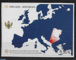 Montenegro 2006 No Stars On The Block!, Mint NH, History - Various - Europa Hang-on Issues - Errors, Misprints, Plate .. - Europäischer Gedanke