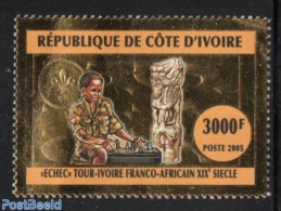 Ivory Coast 2005 Chess Scouting 1v, Mint NH, Sport - Chess - Scouting - Nuovi