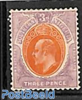 Nigeria 1904 Southern Nigeria 3d, WM Mult. Crown-CA, Stamp Out Of Set, Unused (hinged) - Other & Unclassified