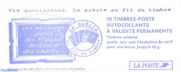France 2003 Vie Quotidienne, Booklet 10x Timbre Rouge S-a, Mint NH, Stamp Booklets - Neufs