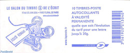 France 2006 Le Salon Du Timbre, Booklet 10x Rouge S-a, Mint NH, Stamp Booklets - Neufs