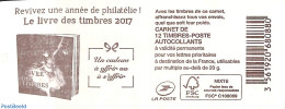 France 2017 Le Livre Des Timbres, Booklet With 12x Rouge S-a, Mint NH, Stamp Booklets - Neufs