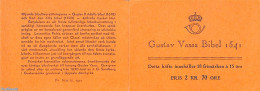 Sweden 1941 Bible Translation Booklet, Mint NH, Religion - Bible Texts - Religion - Stamp Booklets - Nuevos