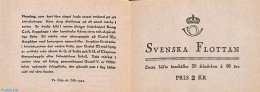 Sweden 1944 Sea Ships Booklet, Mint NH, Transport - Stamp Booklets - Ships And Boats - Nuevos