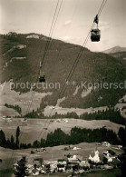 73242352 Riezlern Kleinwalsertal Vorarlberg Kanzelwand Bergbahn Blick Ins Tal Ri - Sonstige & Ohne Zuordnung