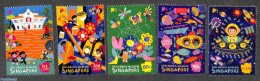 Singapore 2022 The Children Museum 5v, Mint NH, Art - Museums - Musei