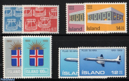 Iceland 1969 Yearset 1969 (8v), Mint NH, Various - Yearsets (by Country) - Ungebraucht