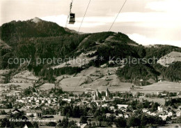 73242336 Kitzbuehel Tirol Panorama Mit Hahnenkamm Bergbahn Kitzbueheler Alpen Ki - Altri & Non Classificati