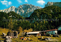 73242312 Kufstein Tirol Steinbergalm Bei Der Kaindlhuette Mit Scheffauer Kaiserg - Other & Unclassified