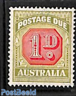 Australia 1938 1d, Postage Due, Stamp Out Of Set, Unused (hinged) - Otros & Sin Clasificación