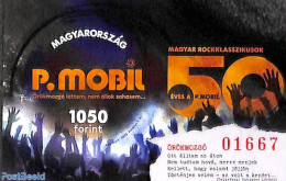Hungary 2023 Rock IV P. Mobil Imperforated S/s With Red Number, Mint NH, Performance Art - Music - Nuovi