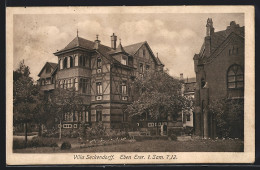 AK Stuttgart-Cannstadt, Blick Auf Villa Seckendorff  - Stuttgart