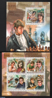 Togo 2012 Young Chess Players 2 S/s, Mint NH, Sport - Chess - Schach