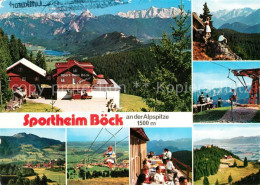 73242244 Nesselwang Sportheim Boeck Alpspitze Nesselwang - Altri & Non Classificati