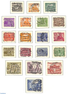 Germany, Berlin 1949 Definitives 10v, Used, Used Stamps - Oblitérés