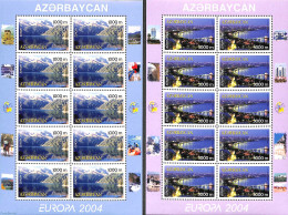 Azerbaijan 2004 Europa 2 M/s, Mint NH, History - Europa (cept) - Altri & Non Classificati