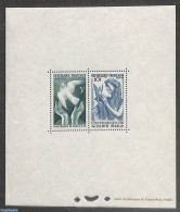 France 1946 Paris Conference, Special S/s, Mint NH, Nature - Birds - Unused Stamps