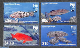 Fiji 2019 Fish 4v, Mint NH, Nature - Fish - Fishes