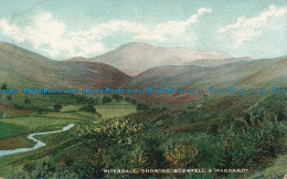 R039145 Miterdale Showing Scawfell And Hardknot. Mess Series. 1906 - Monde