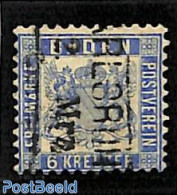 Germany, Baden 1862 6Kr, Used, Used Stamps - Otros & Sin Clasificación