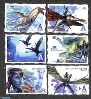 New Zealand 2023 AVATAR 6v, Mint NH, Performance Art - Film - Art - Science Fiction - Unused Stamps