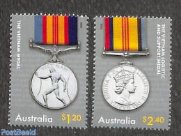 Australia 2023 ANZAC Decorations 2v, Mint NH, History - Decorations - Neufs