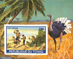 Chad 1972 Scouting S/s, Imperforated, Mint NH, Nature - Sport - Birds - Scouting - Andere & Zonder Classificatie